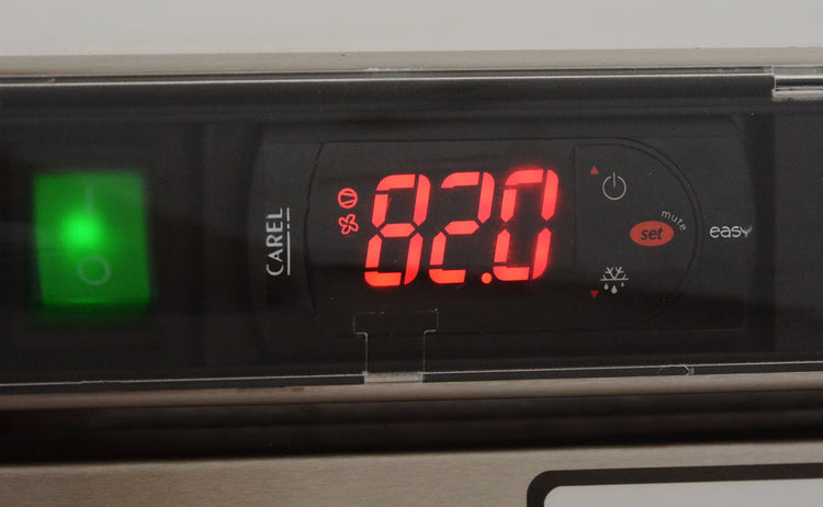 Stainless Steel Double Door Food Prep Table Refrigerator 60 Inches