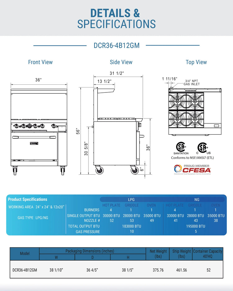 DCR36-4B12GM