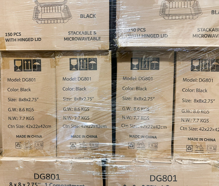 DG801 Black in pallet